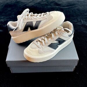 new balance ct302 beige/black
